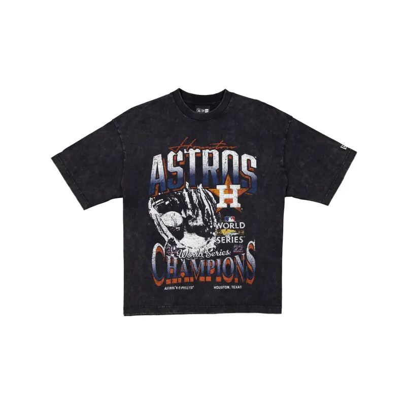 Houston Astros 2022 World Series Champions Sport Classics Black T-Shirt sold by New Era