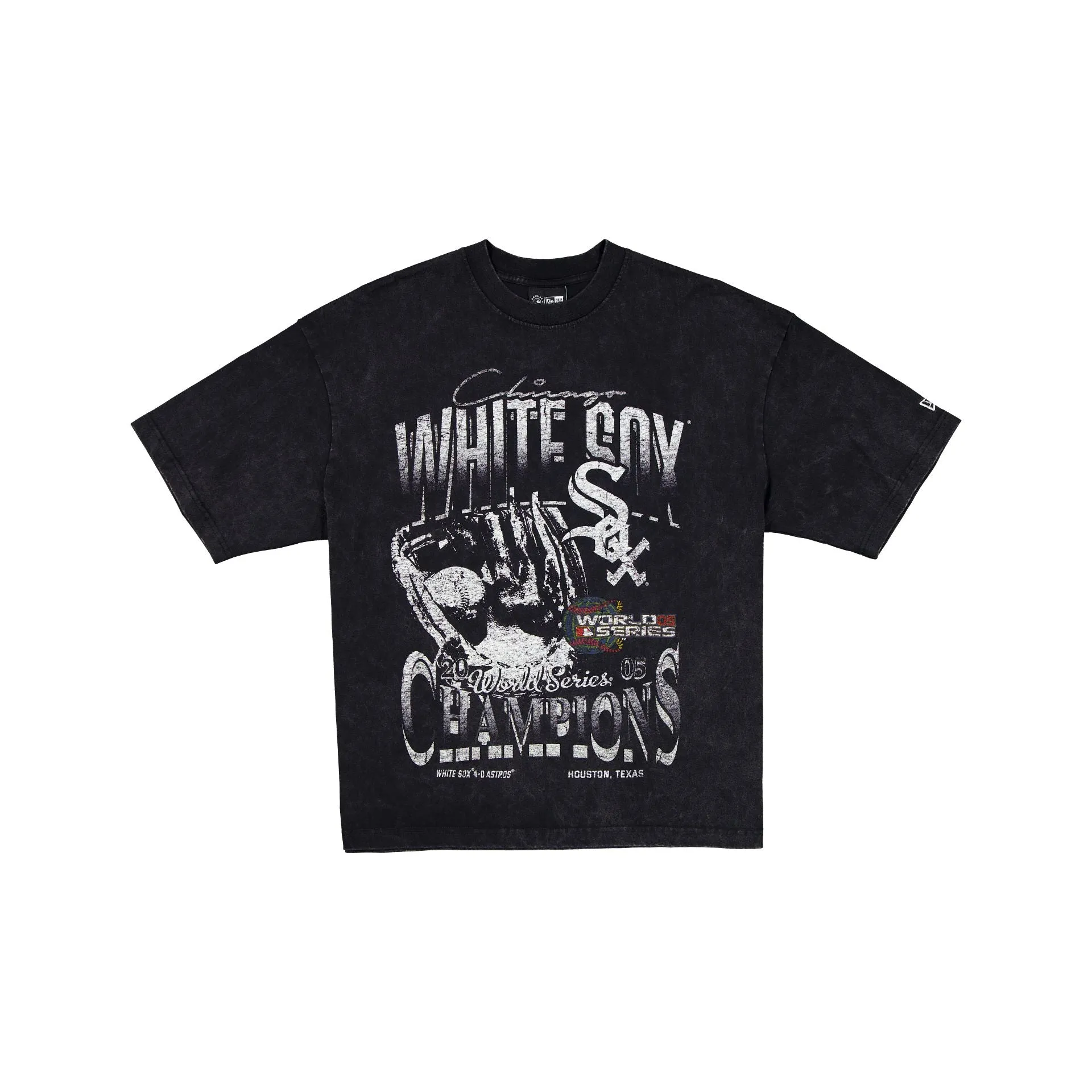 Chicago White Sox 2005 World Series Champions Sport Classics Black T-Shirt sold by New Era