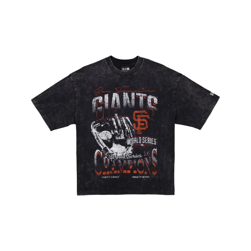 San Francisco Giants 2014 World Series Champions Sport Classics Black T-Shirt sold by New Era