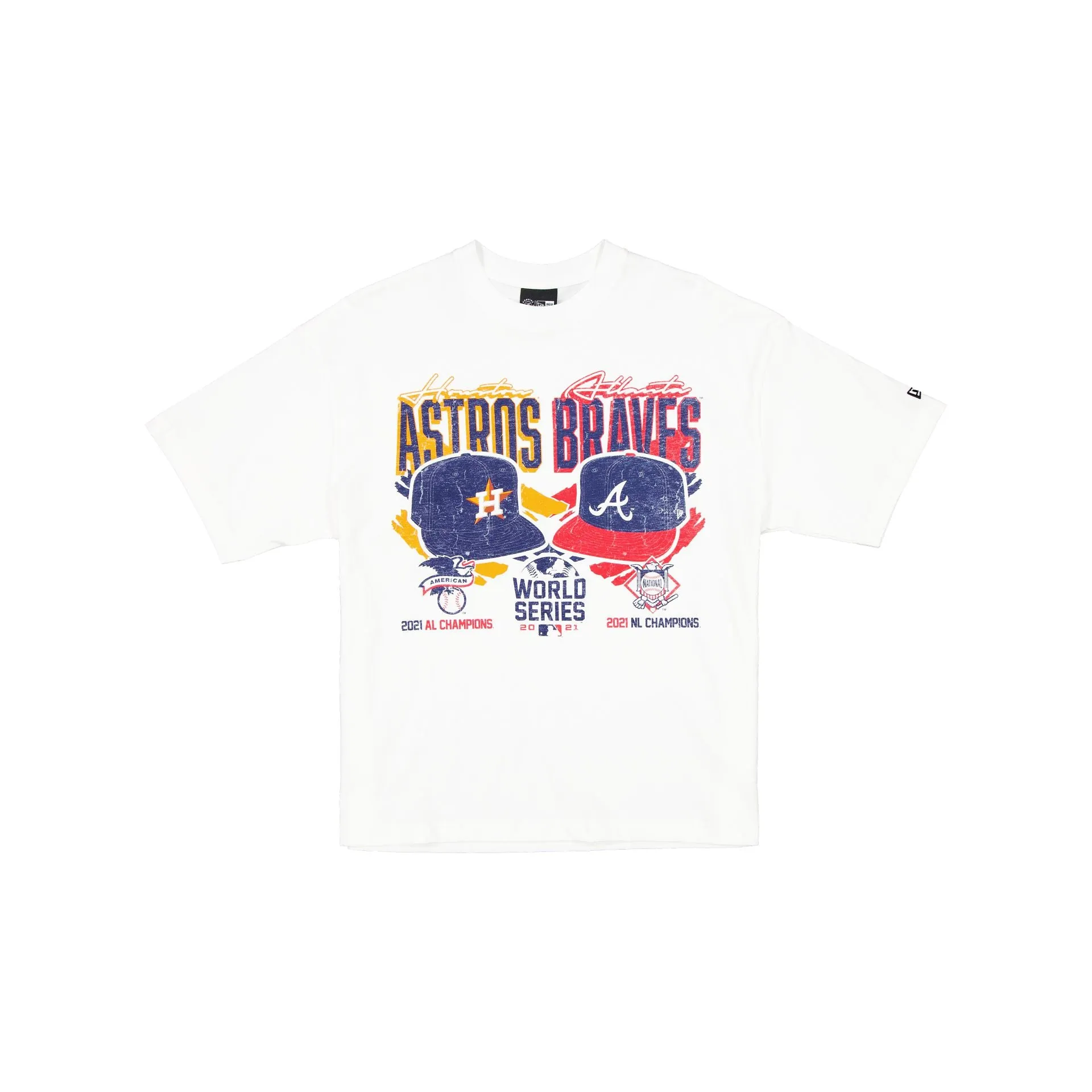 MLB 2021 World Series Sport Classics White T-Shirt sold by New Era