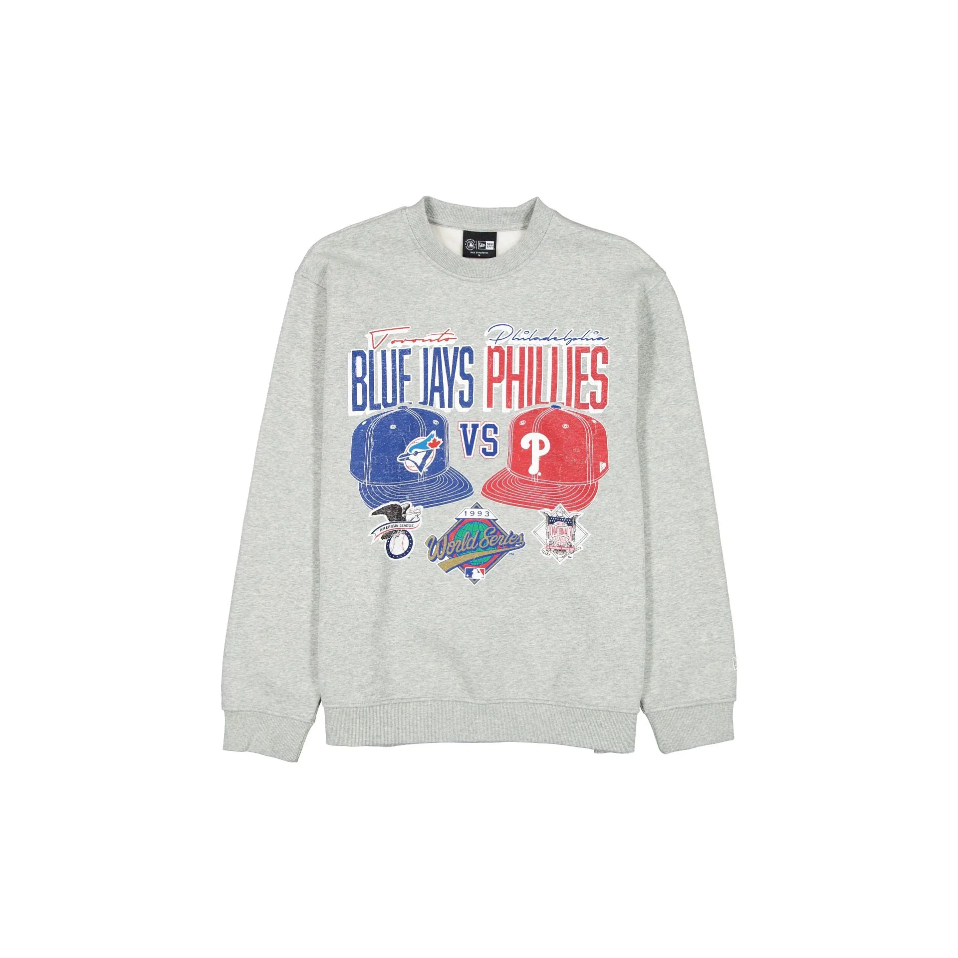 MLB 1993 World Series Sport Classics Gray Crewneck sold by New Era