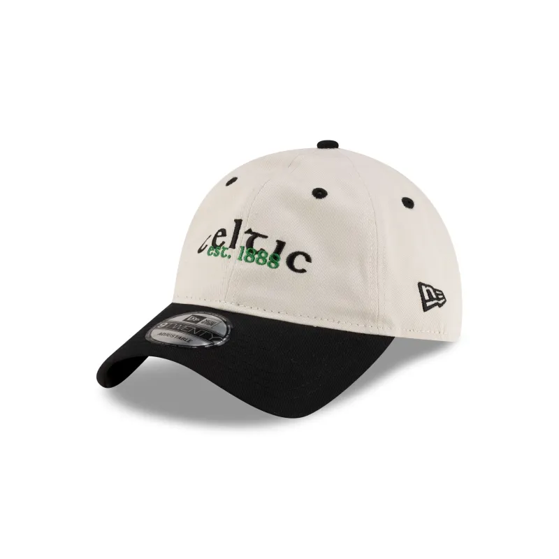 Celtic FC Contrast Visor 9TWENTY Adjustable Hat sold by New Era