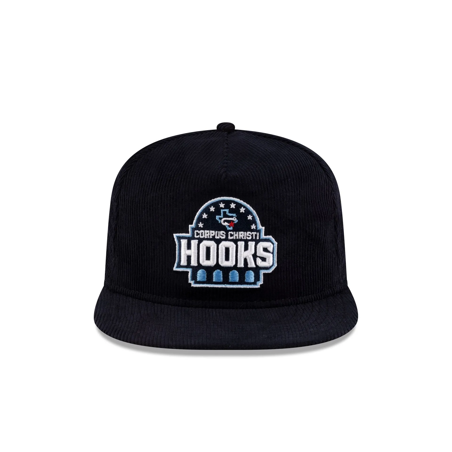 Corpus Cristi Hooks Navy Corduroy Golfer Hat sold by New Era product image thumbnail 2