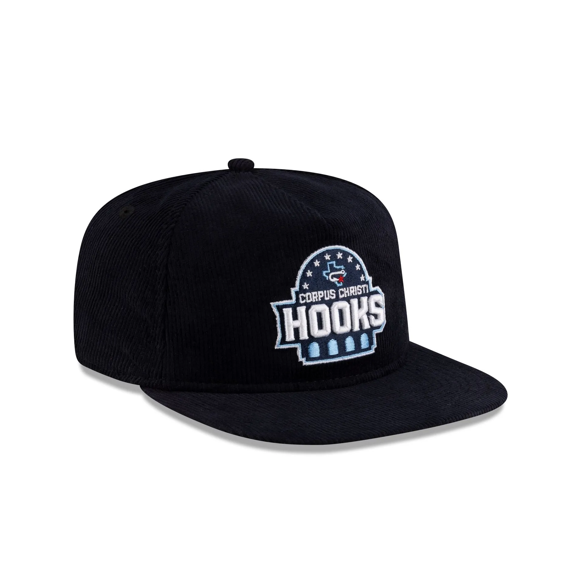Corpus Cristi Hooks Navy Corduroy Golfer Hat sold by New Era product image thumbnail 3