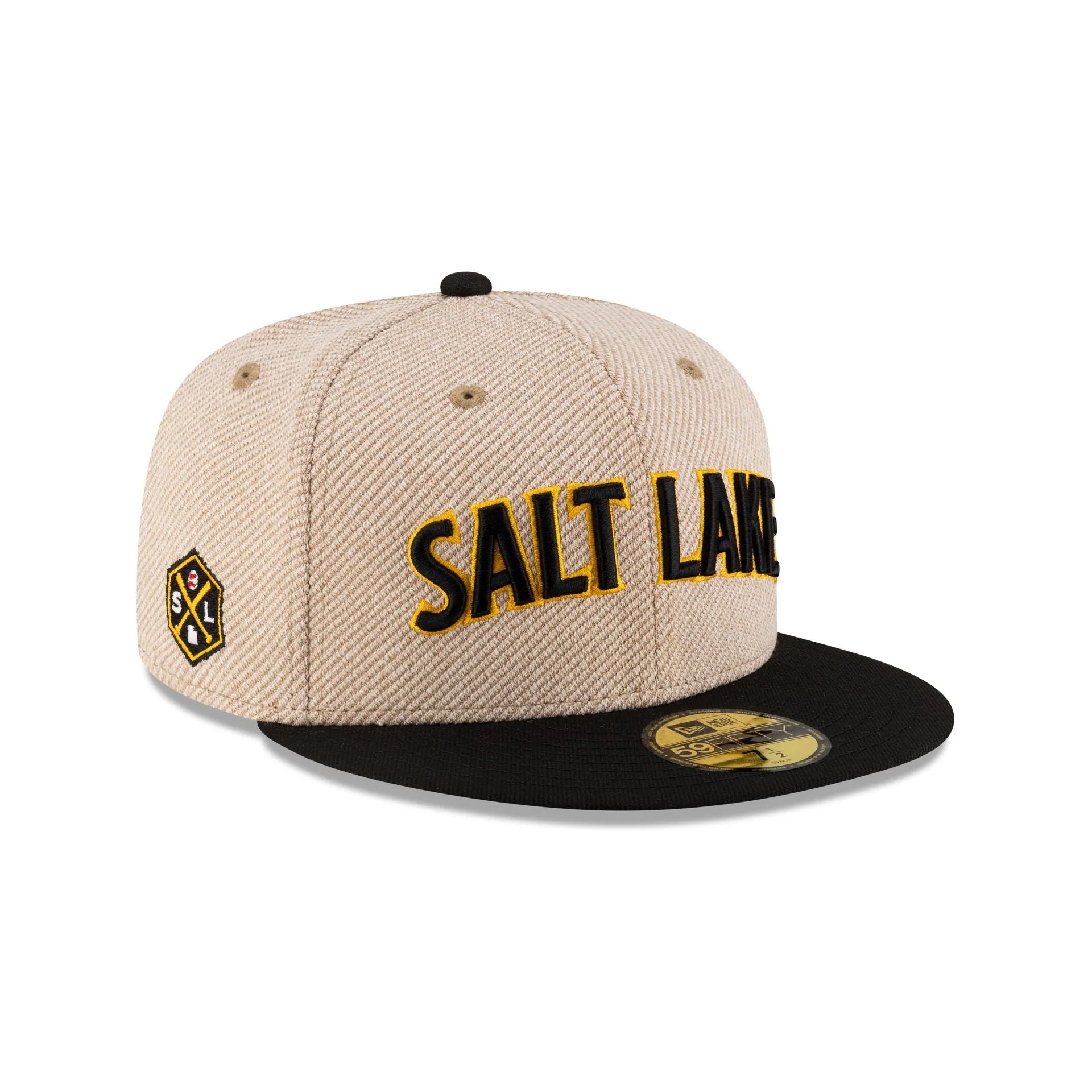 Salt Lake Bees Terry Heather Tan 59FIFTY Fitted Hat sold by New Era