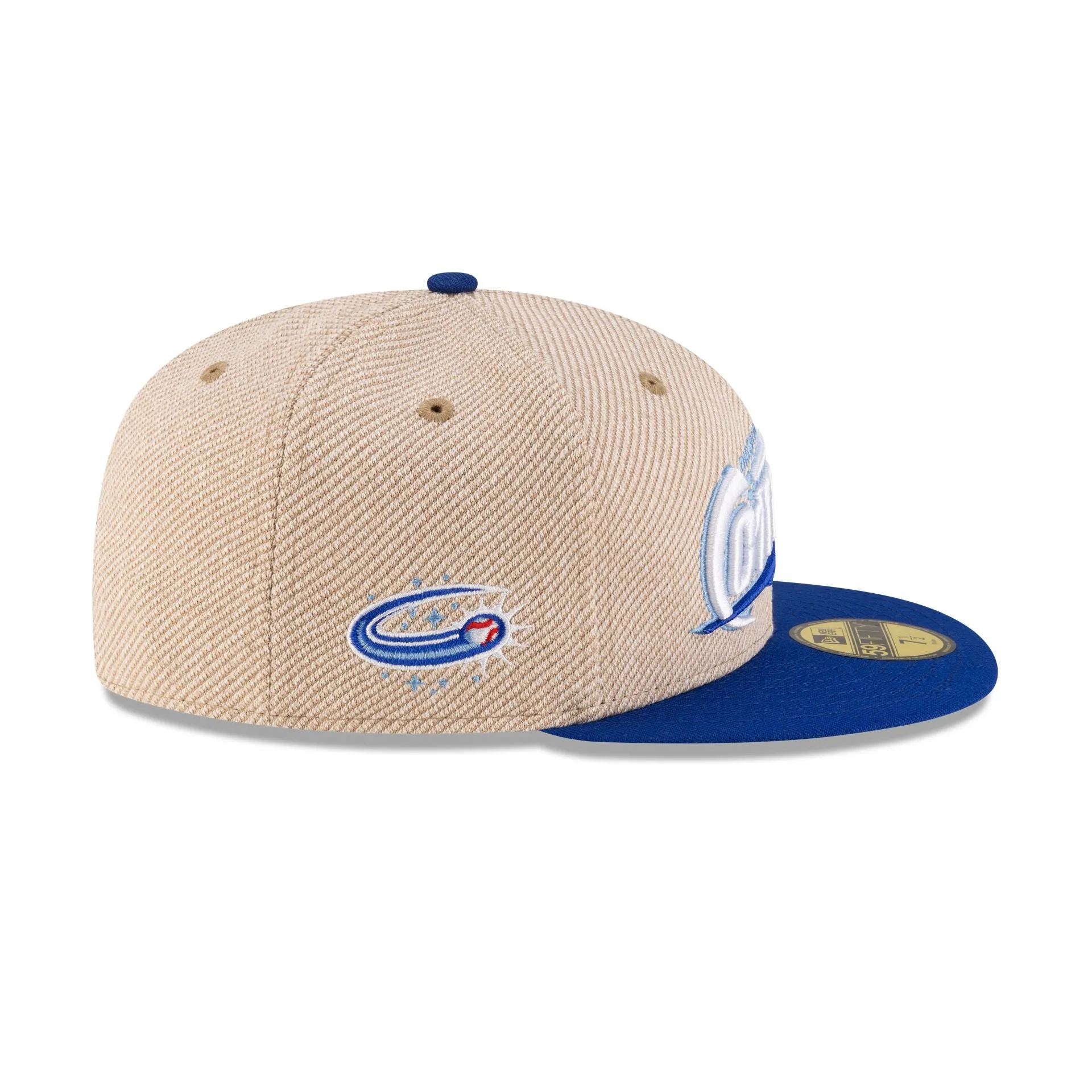 Oklahoma City Comets Terry Heather Tan 59FIFTY Fitted Hat sold by New Era product image thumbnail 4
