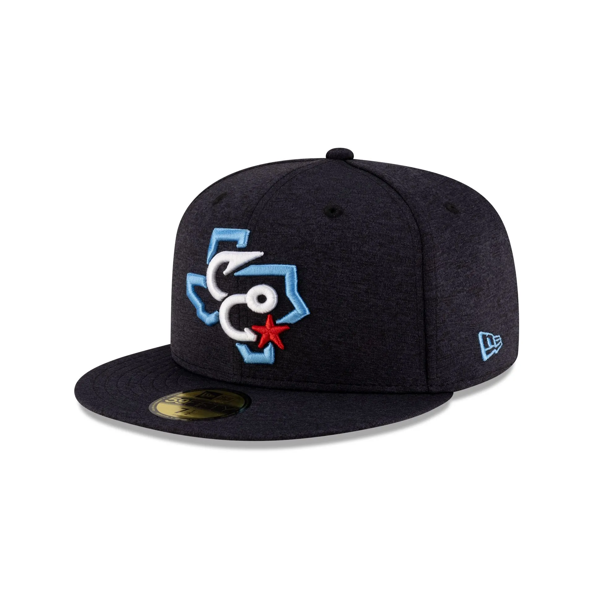 Corpus Cristi Hooks Shadow Tech Navy 59FIFTY Fitted Hat sold by New Era product image thumbnail 3