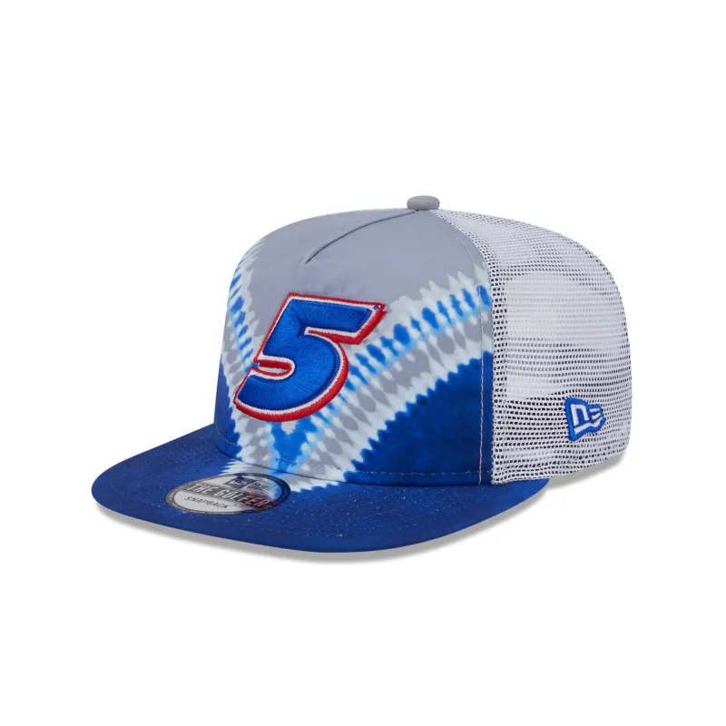 Hendrick Motorsports Kyle Larson Tie-Dye Golfer Hat sold by New Era