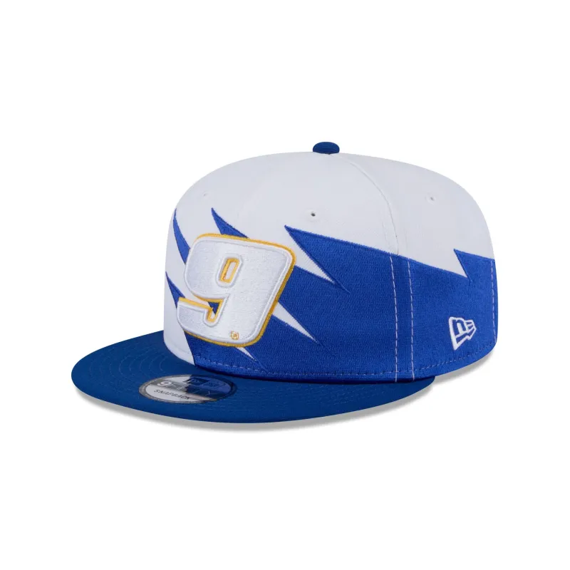Hendrick Motorsports Chase Elliott Jagged 9FIFTY Snapback Hat sold by New Era
