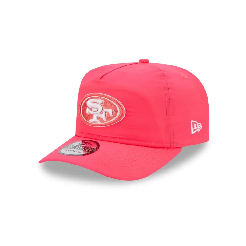San Francisco 49ers Everyday Nylon Pink Golfer Hat sold by New Era