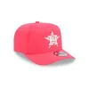 Houston Astros Everyday Nylon Pink Golfer Hat sold by New Era