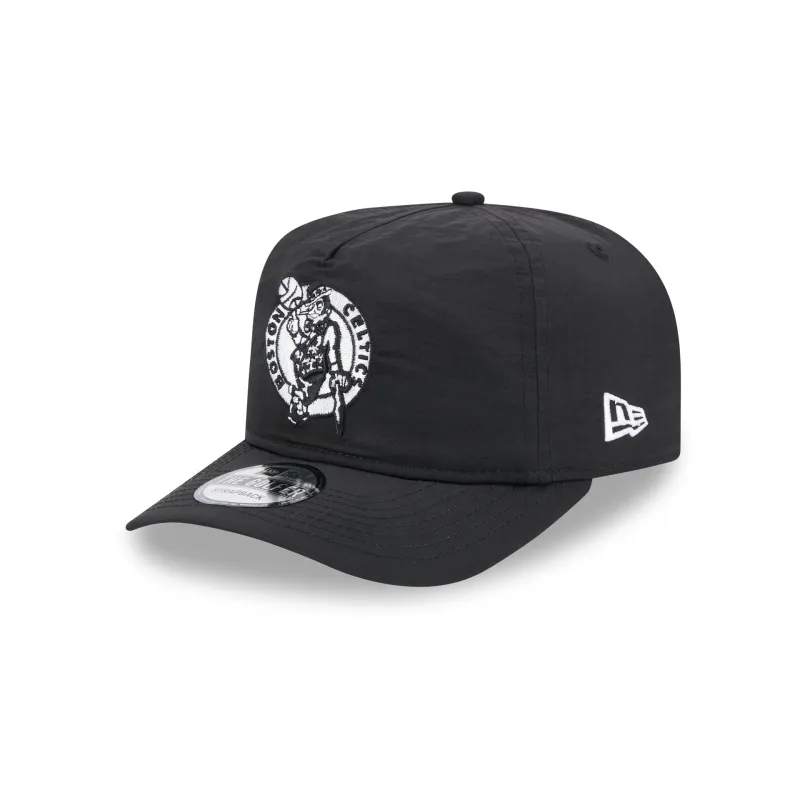 Boston Celtics Everyday Nylon Black Golfer Hat sold by New Era