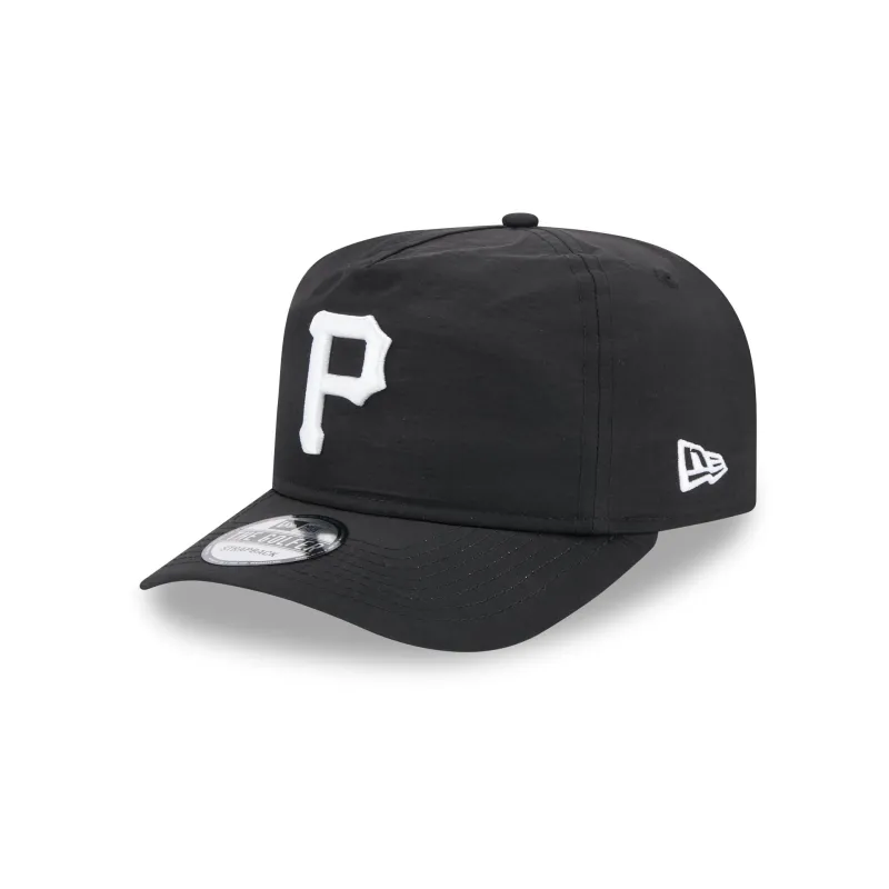 Pittsburgh Pirates Everyday Nylon Black Golfer Hat sold by New Era
