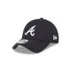Atlanta Braves Everyday Nylon Black 9TWENTY Adjustable Hat sold by New Era
