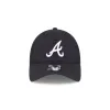 Atlanta Braves Everyday Nylon Black 9TWENTY Adjustable Hat sold by New Era