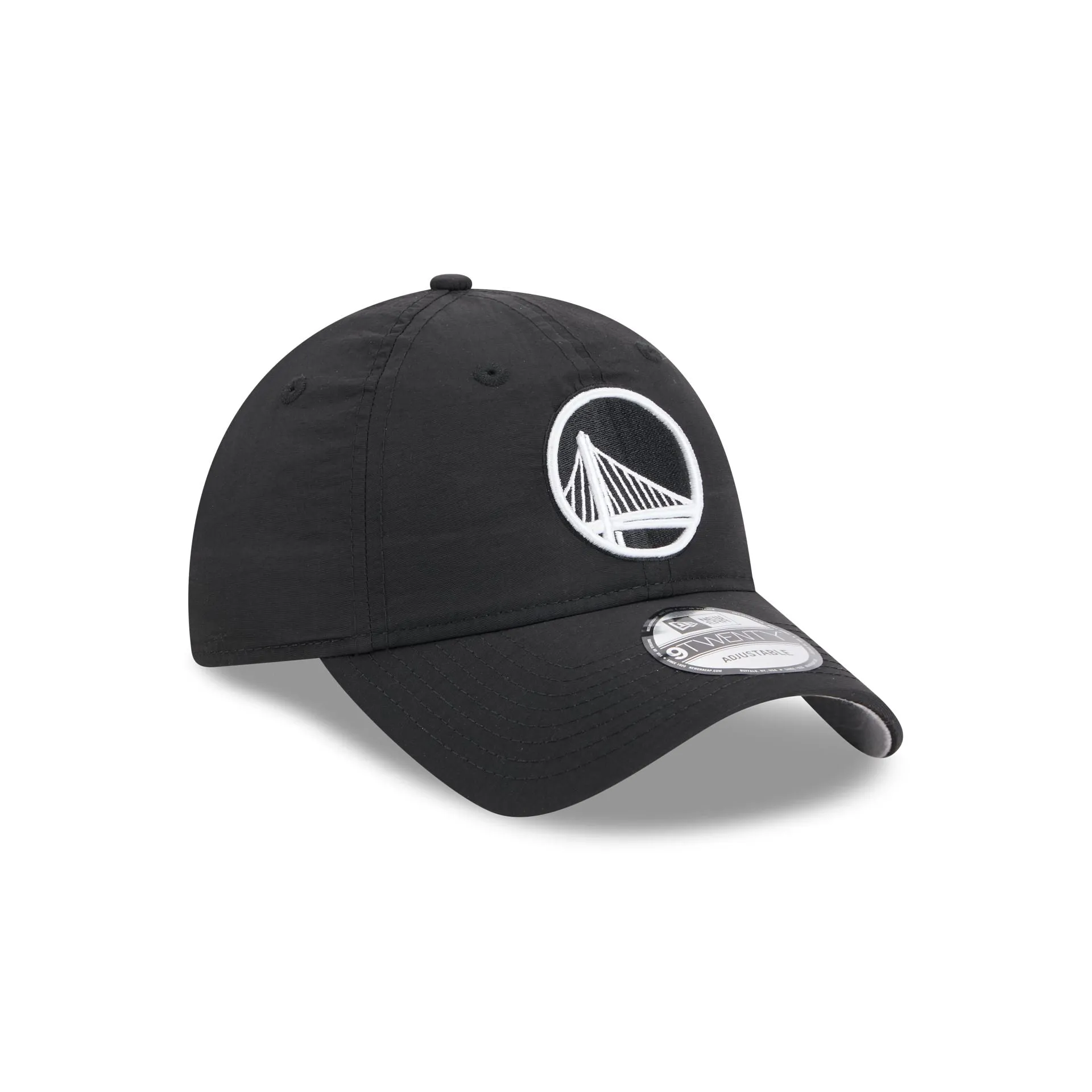 Golden State Warriors Everyday Nylon Black 9TWENTY Adjustable Hat sold by New Era product image thumbnail 3