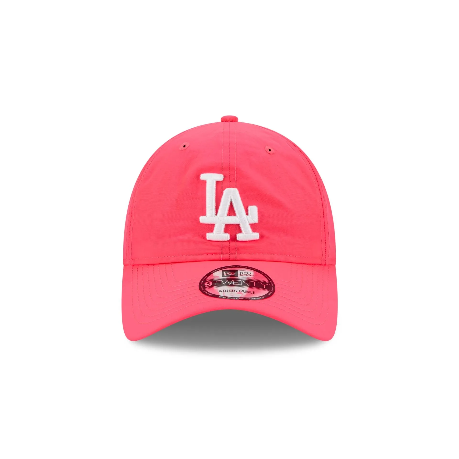 Los Angeles Dodgers Everyday Nylon Pink 9TWENTY Adjustable Hat sold by New Era product image thumbnail 2