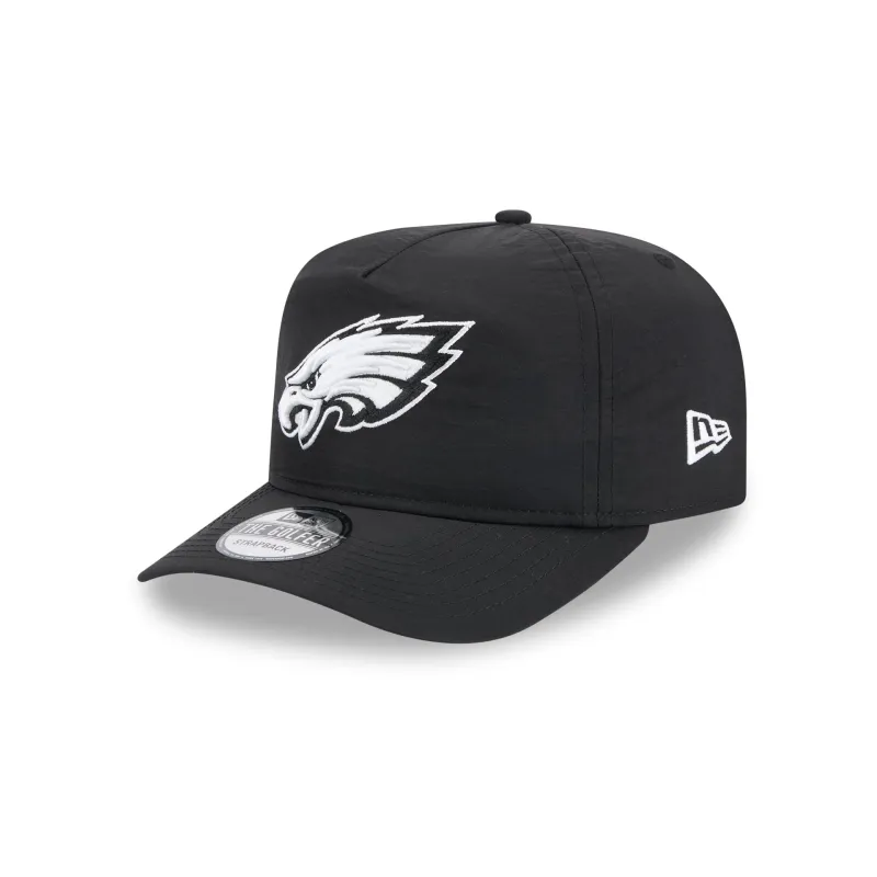 Philadelphia Eagles Everyday Nylon Black Golfer Hat sold by New Era