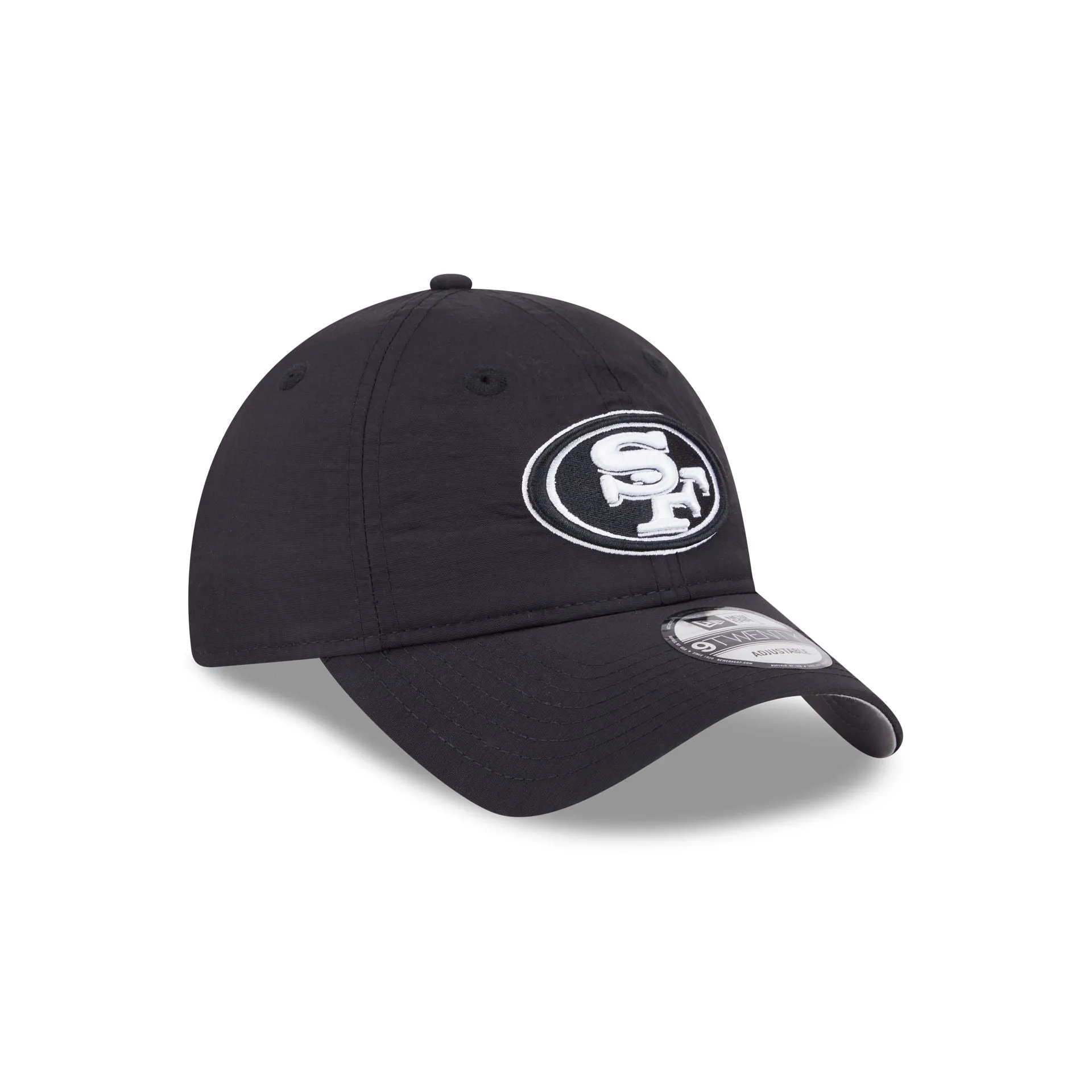 San Francisco 49ers Everyday Nylon Black 9TWENTY Adjustable Hat sold by New Era product image thumbnail 3