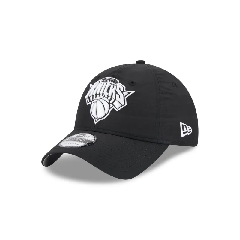 New York Knicks Everyday Nylon Black 9TWENTY Adjustable Hat sold by New Era