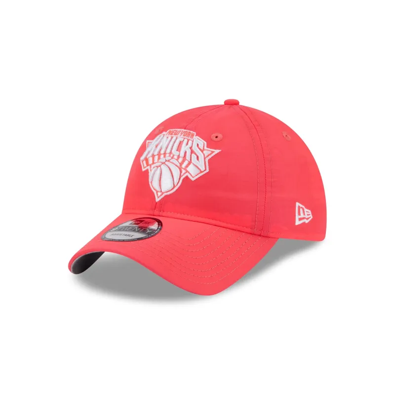 New York Knicks Everyday Nylon Pink 9TWENTY Adjustable Hat sold by New Era