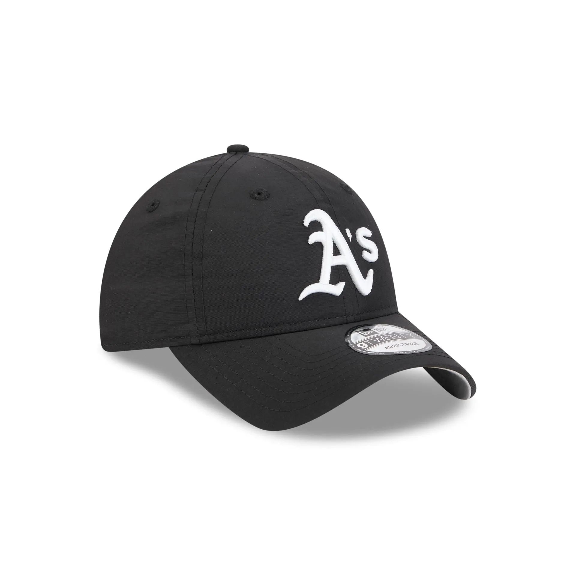 Oakland Athletics Everyday Nylon Black 9TWENTY Adjustable Hat sold by New Era product image thumbnail 3