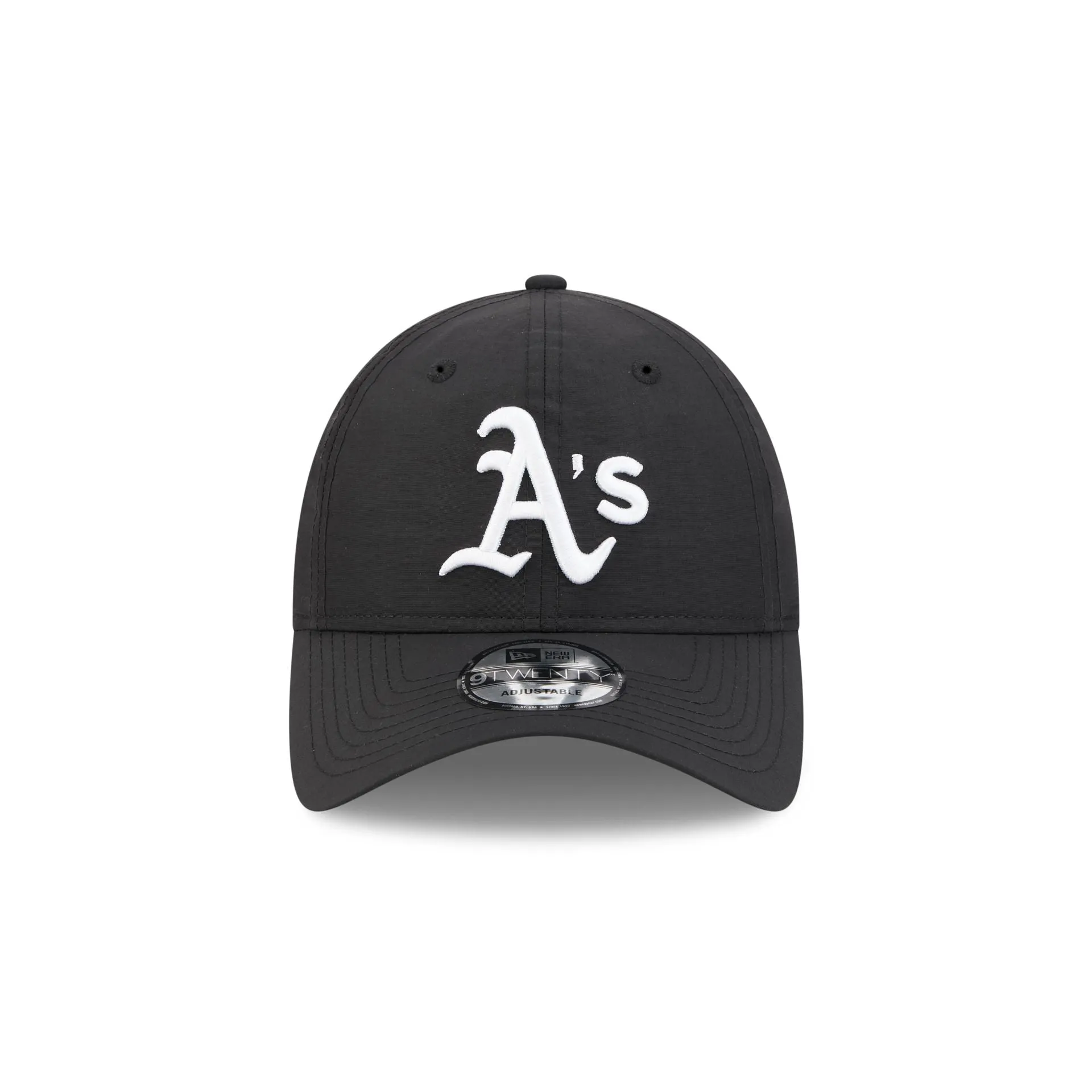Oakland Athletics Everyday Nylon Black 9TWENTY Adjustable Hat sold by New Era product image thumbnail 2