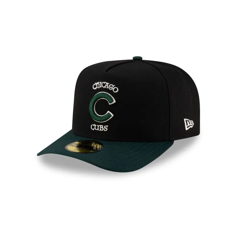 Just Caps St. Patrick's Day Chicago Cubs 59FIFTY A-Frame Fitted Hat sold by New Era