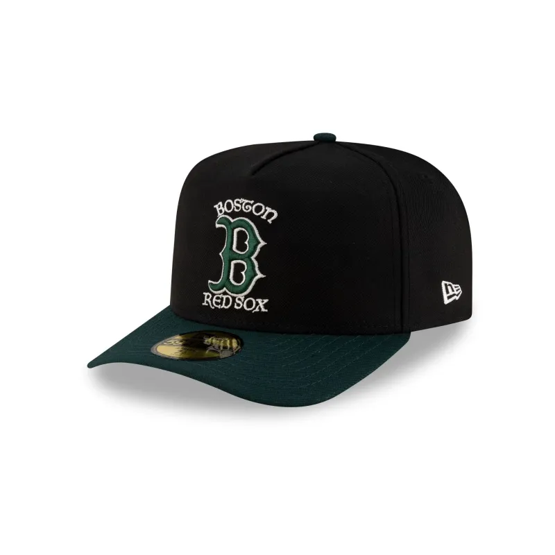Just Caps St. Patrick's Day Boston Red Sox 59FIFTY A-Frame Fitted Hat sold by New Era