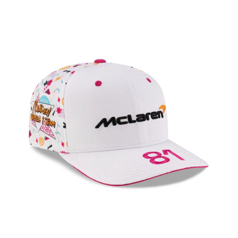 2025 Miami Race Special McLaren Formula 1 Team Oscar Piastri 9SEVENTY Stretch-Snap Hat sold by New Era