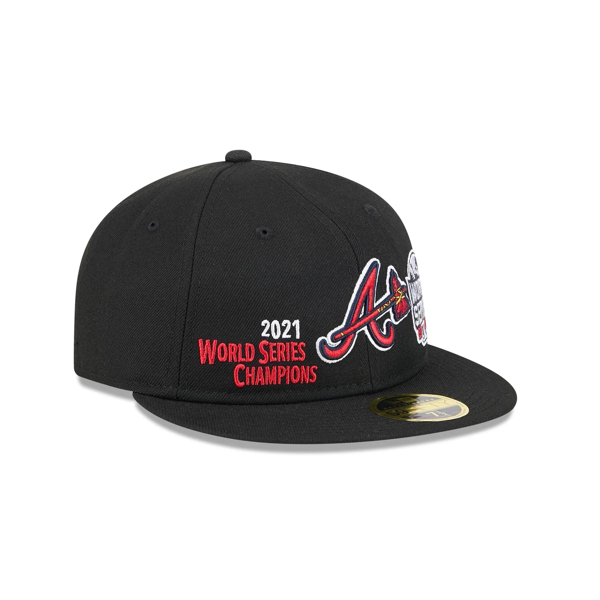 Atlanta Braves Championship Pack Retro Crown 59FIFTY Fitted Hat sold by New Era product image thumbnail 3