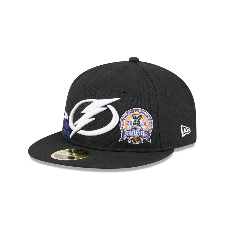 Tampa Bay Lightning Championship Pack Retro Crown 59FIFTY Fitted Hat sold by New Era