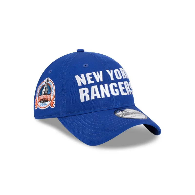 New York Rangers Championship Pack 9TWENTY Adjustable Hat sold by New Era