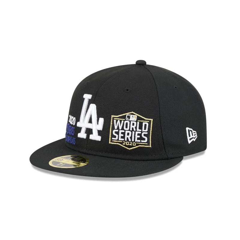 Los Angeles Dodgers Championship Pack Retro Crown 59FIFTY Fitted Hat sold by New Era
