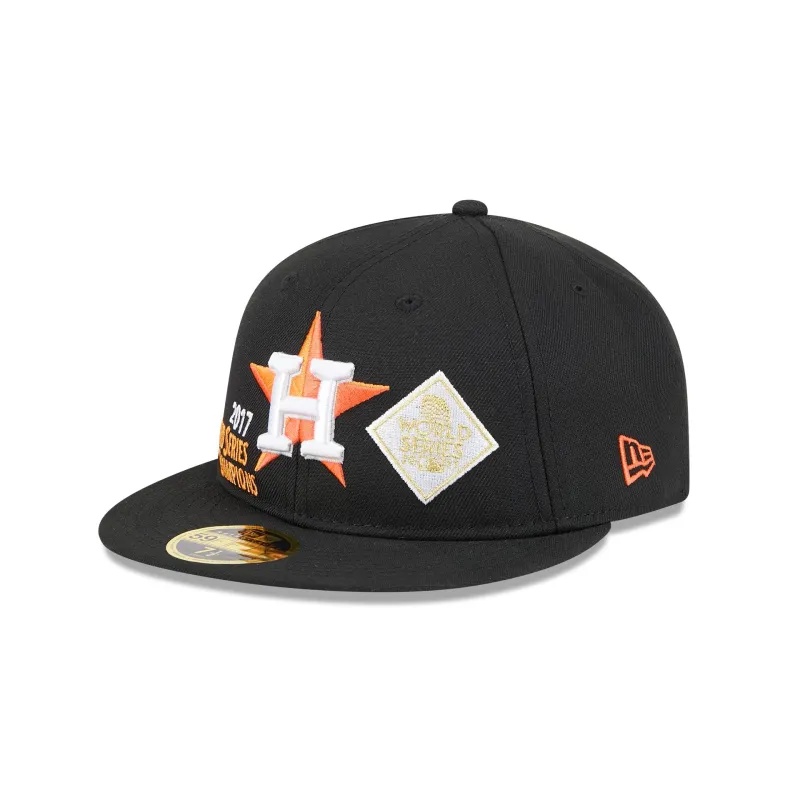 Houston Astros Championship Pack Retro Crown 59FIFTY Fitted Hat sold by New Era