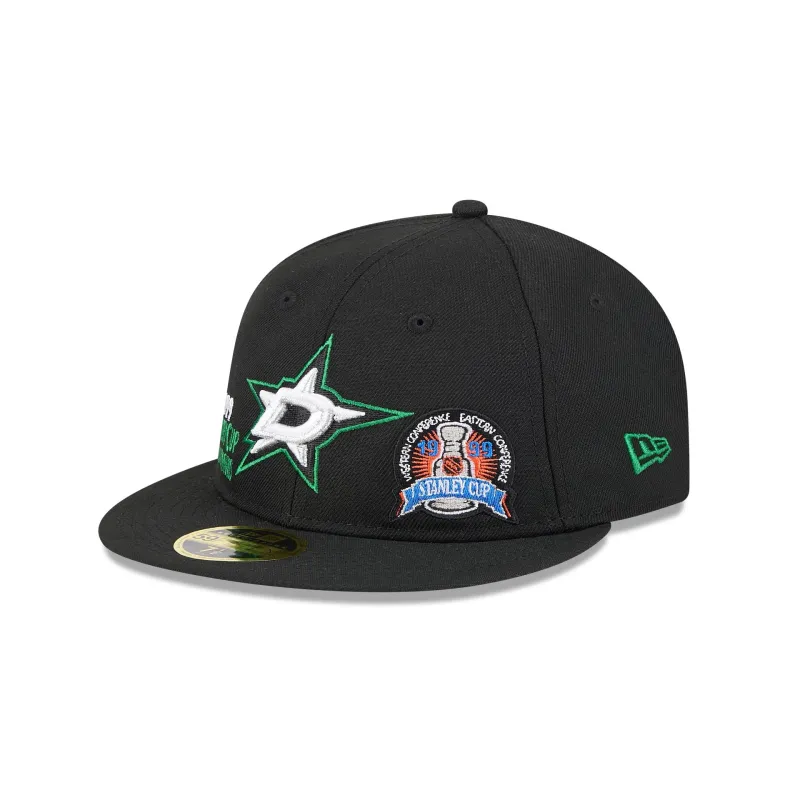 Dallas Stars Championship Pack Retro Crown 59FIFTY Fitted Hat sold by New Era