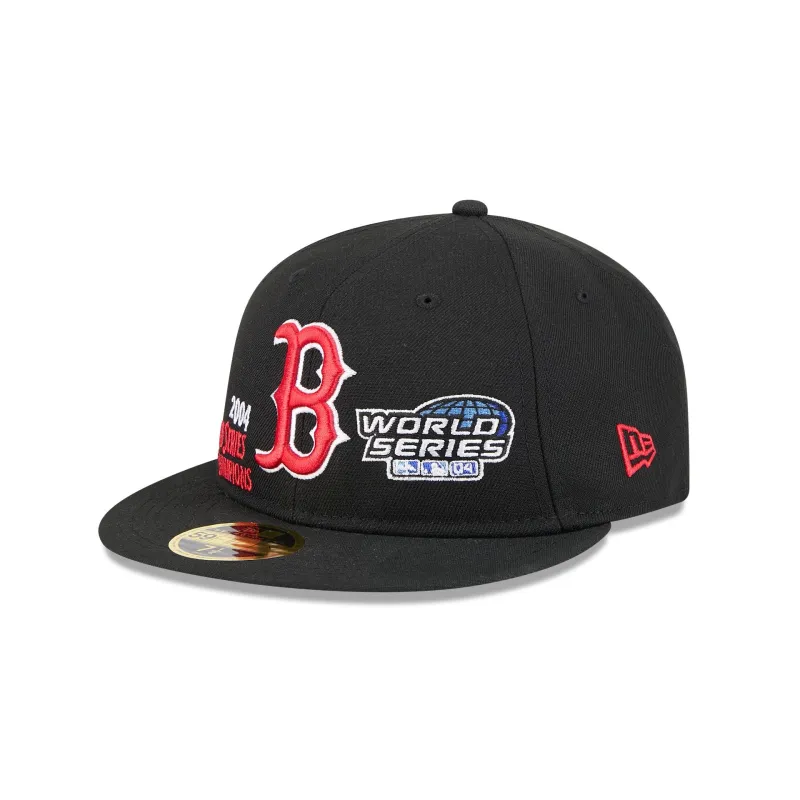 Boston Red Sox Championship Pack Retro Crown 59FIFTY Fitted Hat sold by New Era