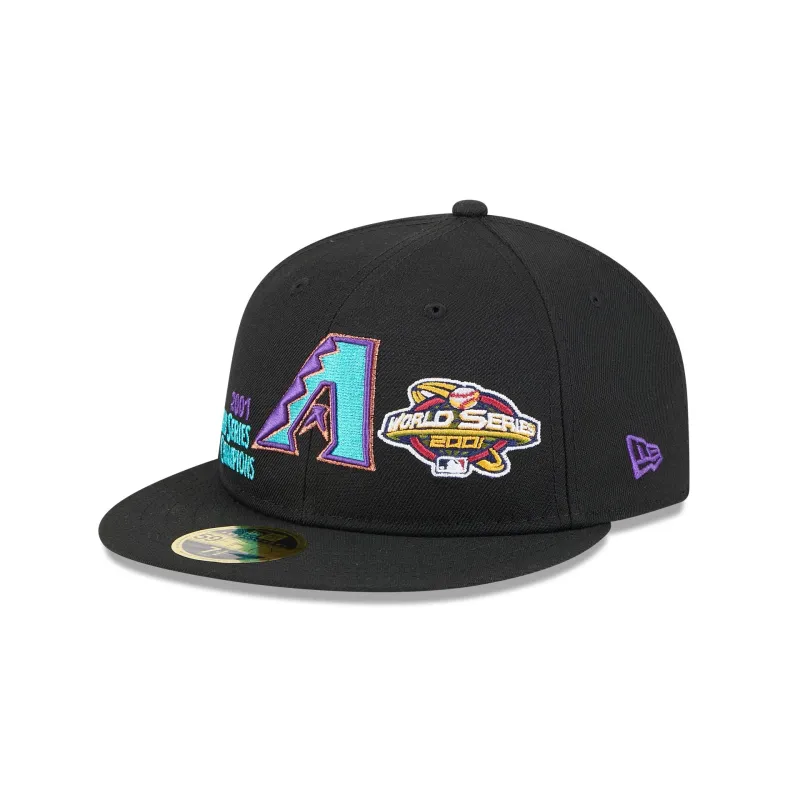 Arizona Diamondbacks Championship Pack Retro Crown 59FIFTY Fitted Hat sold by New Era