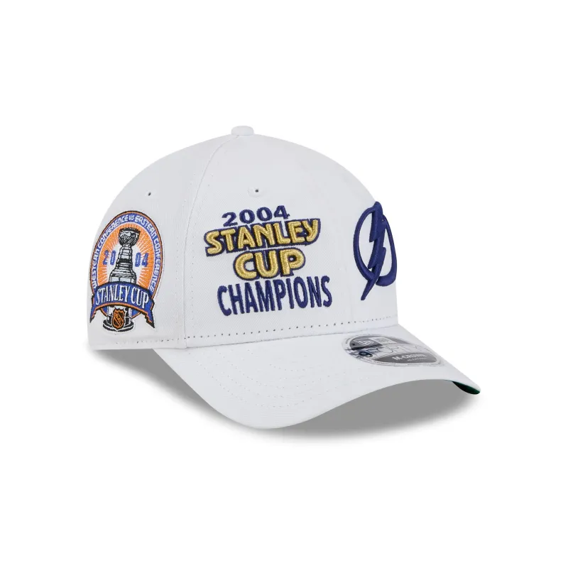 Tampa Bay Lightning Championship Pack 9FORTY M-Crown Snapback Hat sold by New Era