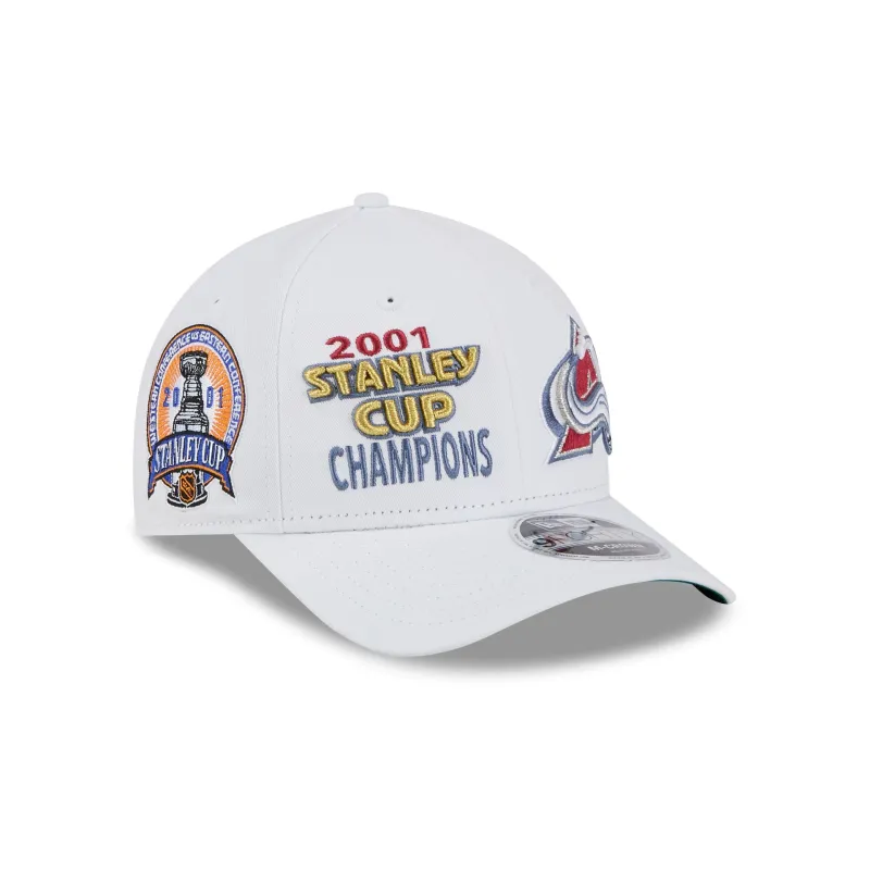 Colorado Avalanche Championship Pack 9FORTY M-Crown Snapback Hat sold by New Era