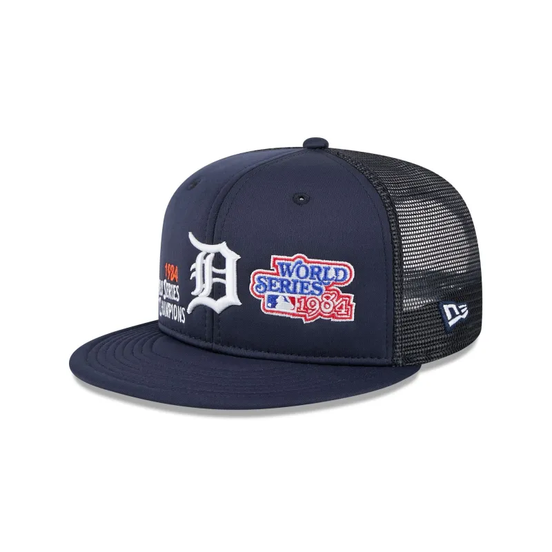 Detroit Tigers Championship Pack 9FIFTY Trucker Hat sold by New Era