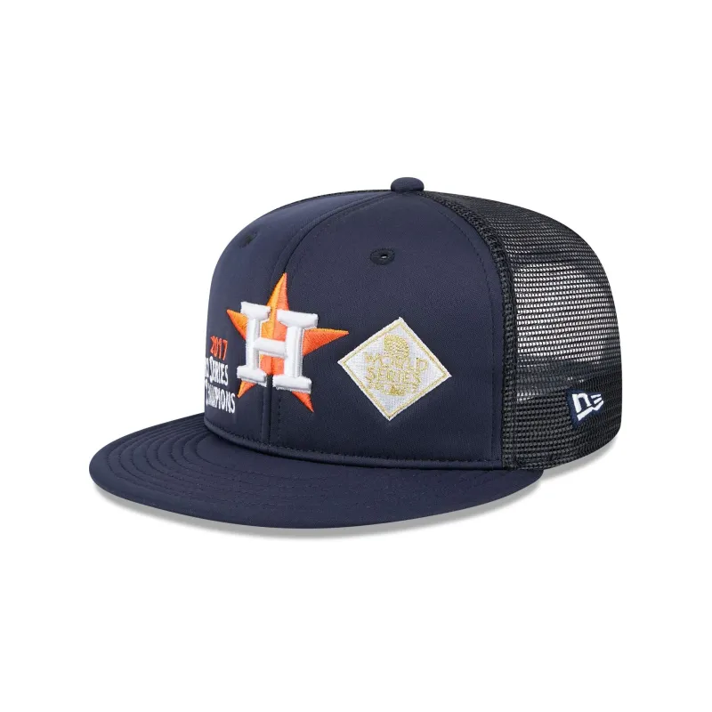 Houston Astros Championship Pack 9FIFTY Trucker Hat sold by New Era