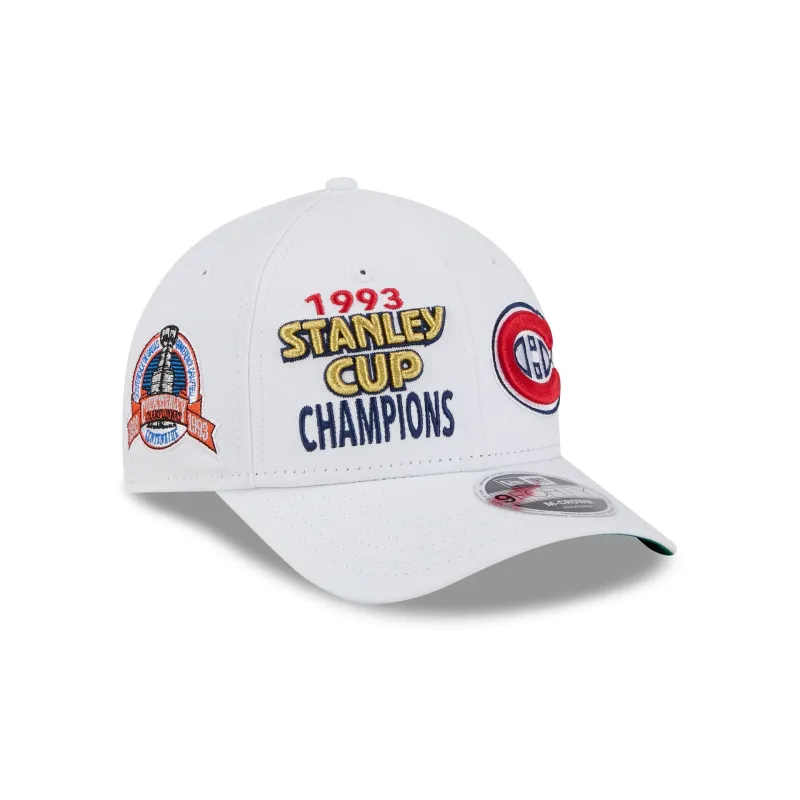 Montreal Canadiens Championship Pack 9FORTY M-Crown Snapback Hat sold by New Era