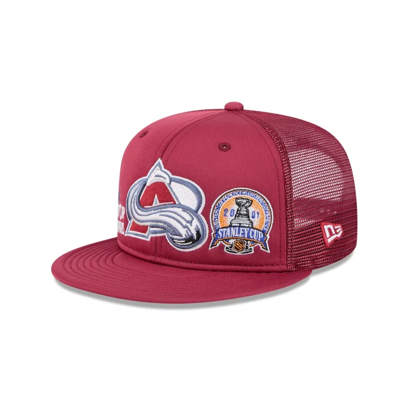 Colorado Avalanche Championship Pack 9FIFTY Trucker Hat sold by New Era