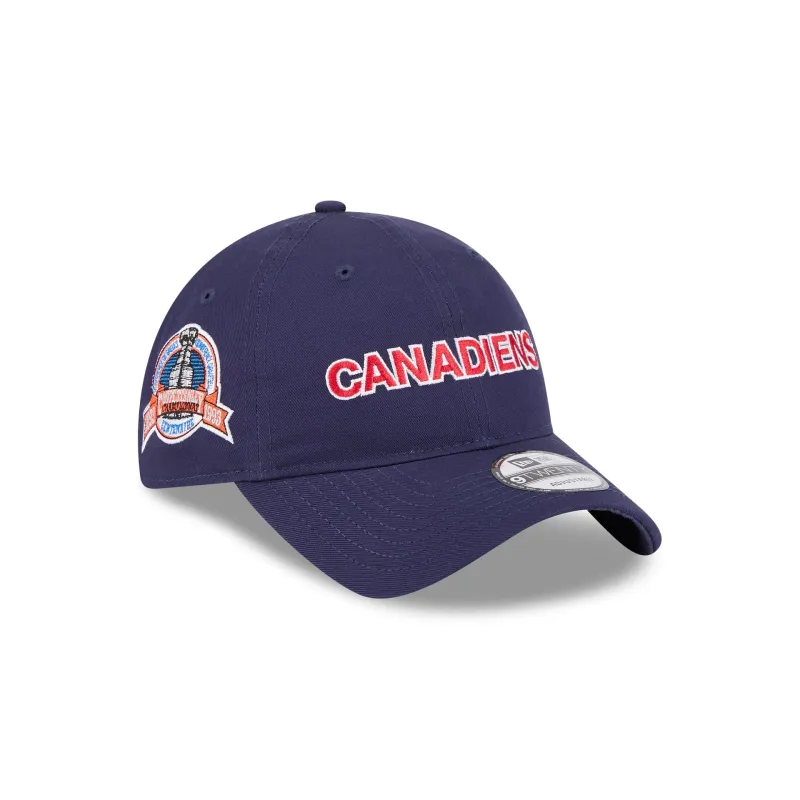 Montreal Canadiens Championship Pack 9TWENTY Adjustable Hat sold by New Era