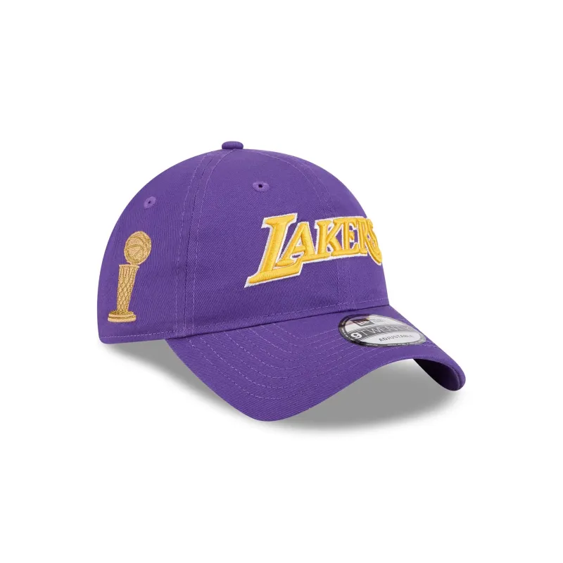 Los Angeles Lakers Championship Pack 9TWENTY Adjustable Hat sold by New Era