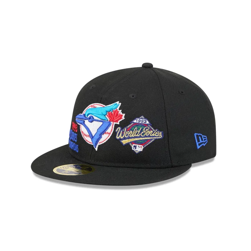 Toronto Blue Jays Championship Pack Retro Crown 59FIFTY Fitted Hat sold by New Era