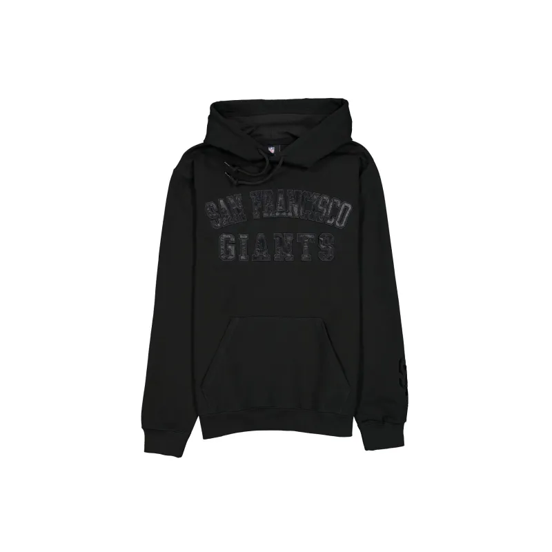 San Francisco Giants Black on Black Logo Select Hoodie sold by New Era