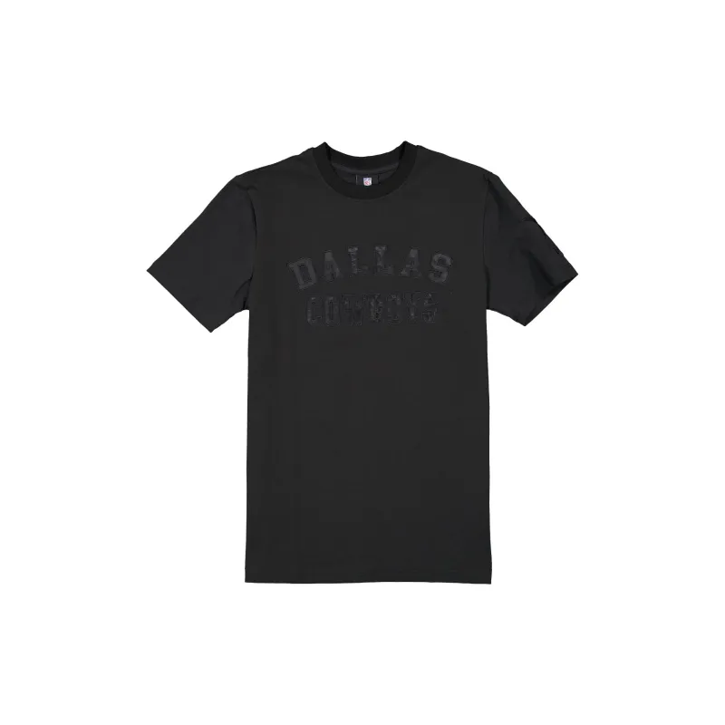 Dallas Cowboys Black on Black Logo Select T-Shirt sold by New Era