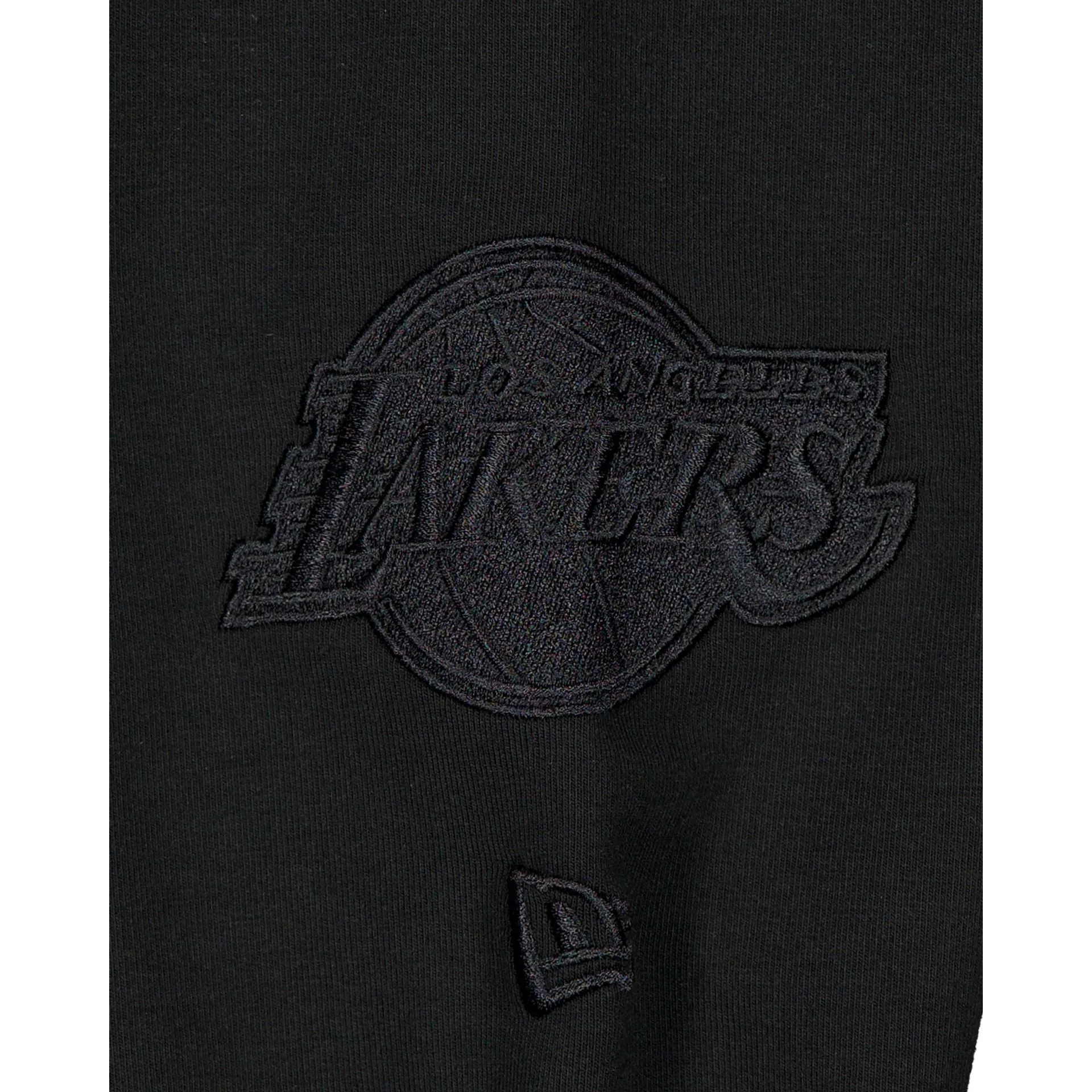 Los Angeles Lakers Black on Black Logo Select Hoodie sold by New Era product image thumbnail 3